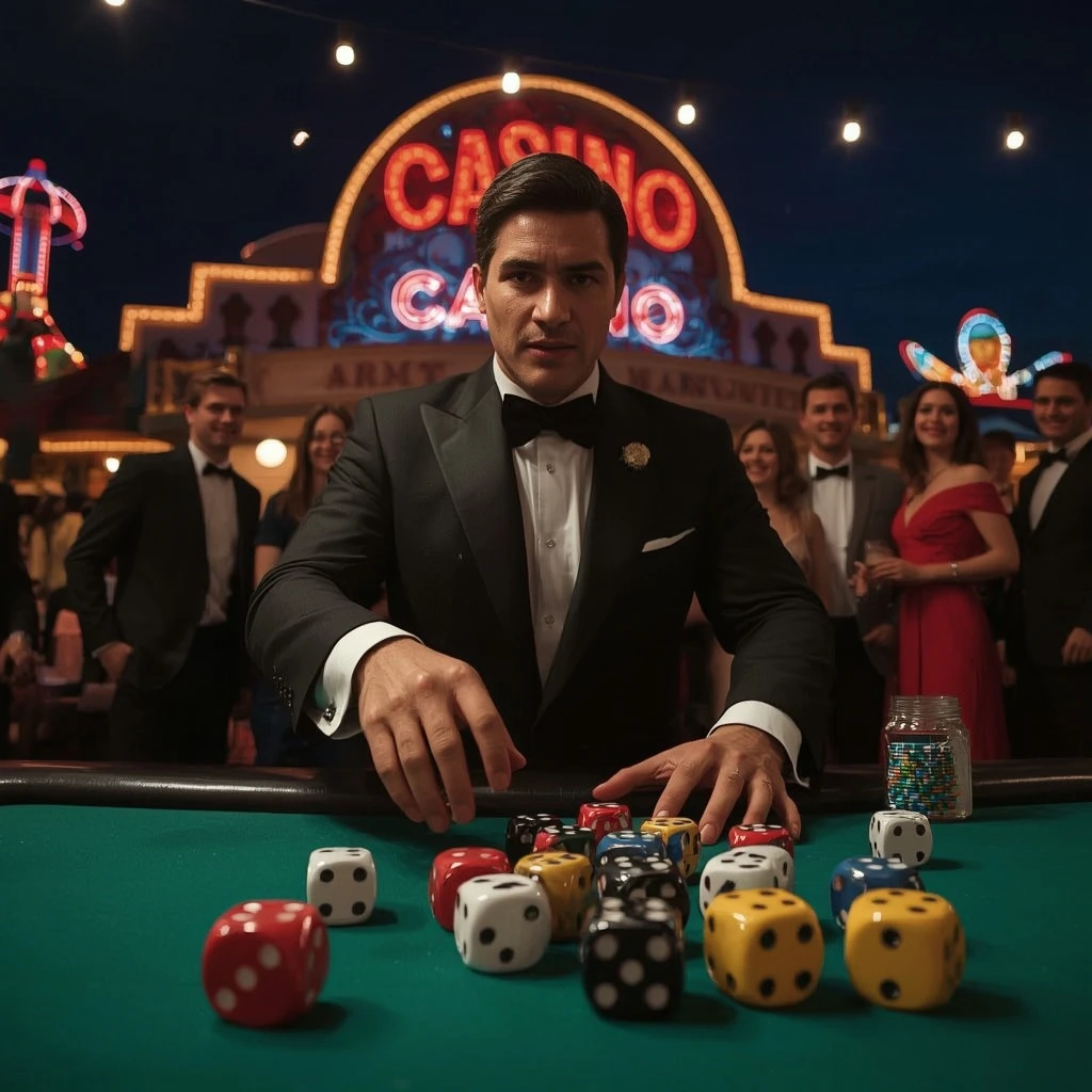 table de craps au Foggy Bet Casino